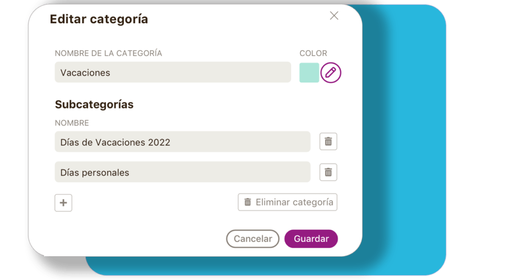 Gestión de vacaciones y ausencias Gestión de vacaciones y ausencias