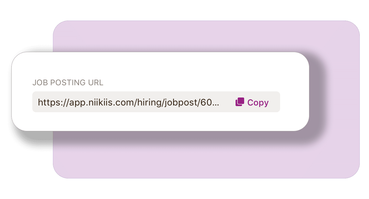 URL job offers niikiis