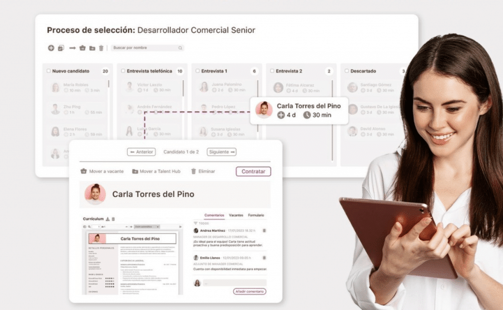 software de reclutamiento y selección recruitment and selection software